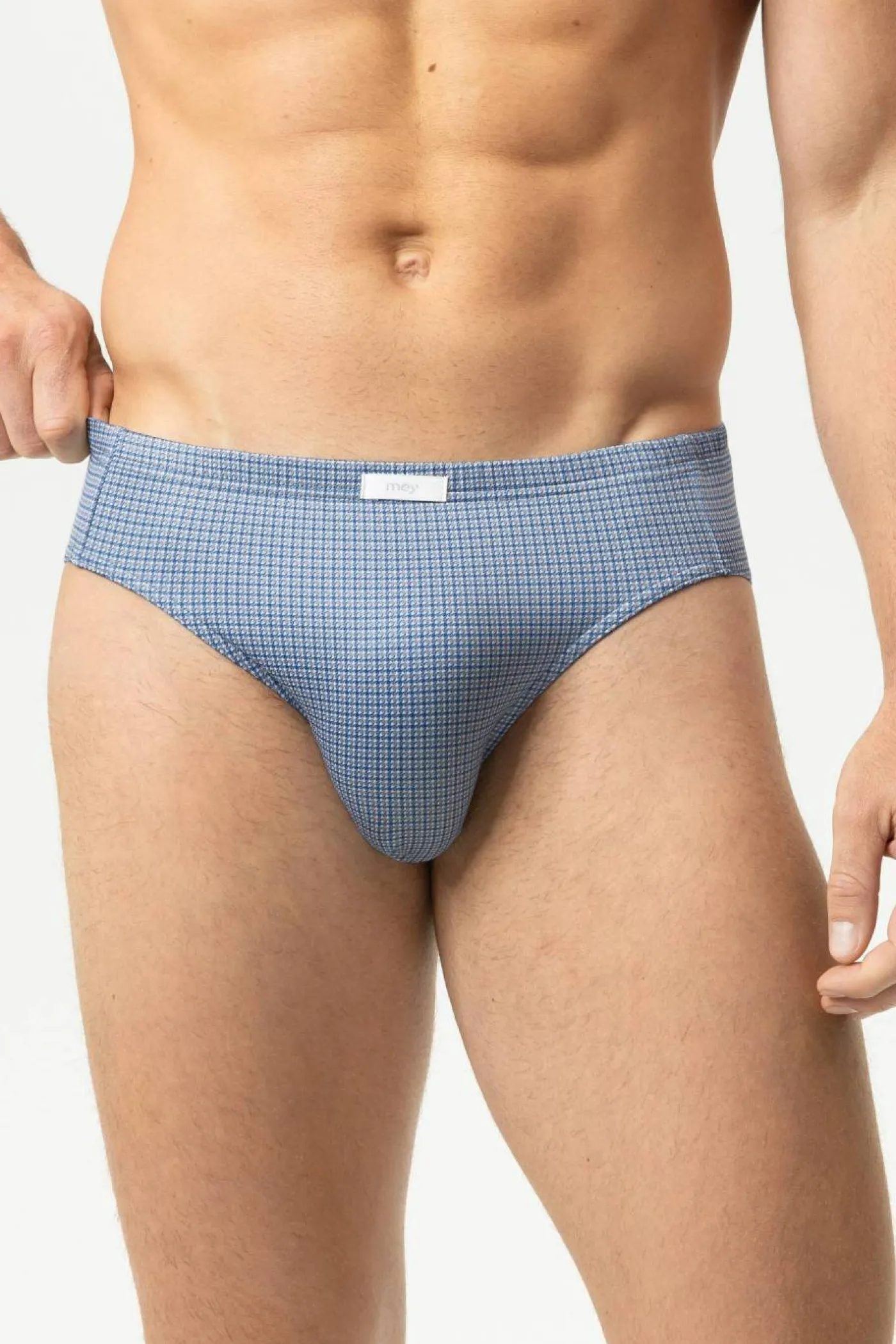 Jazz-Slip "Houndstooth Blue"
