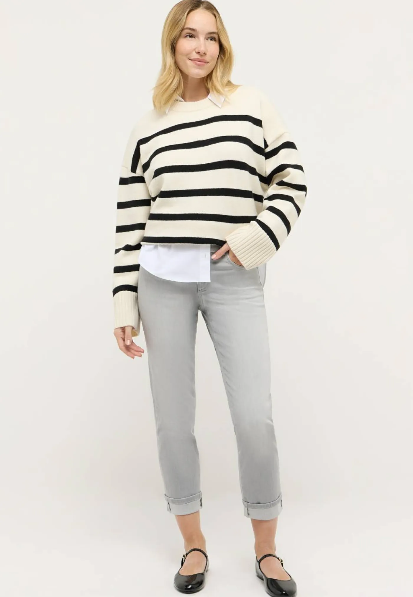 Jeans "Darleen Crop TU"