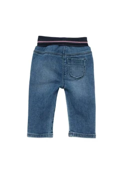 Jeans mit Umschlagbund