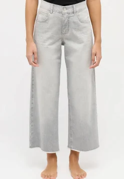 Jeans-Culotte "Linn Fringe"