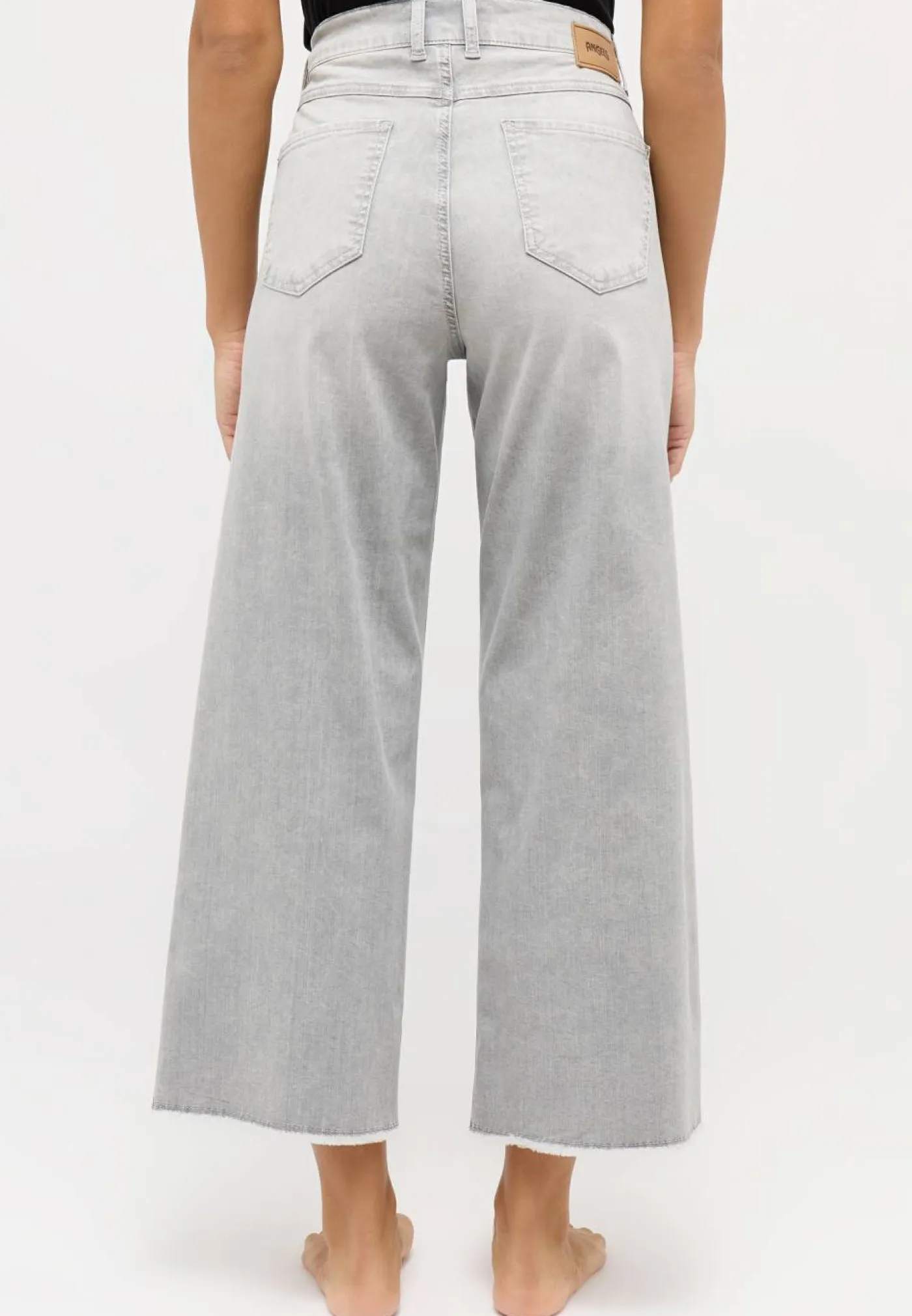 Jeans-Culotte "Linn Fringe"