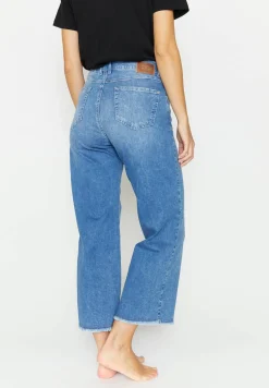 Jeans-Culotte "Linn Fringe"