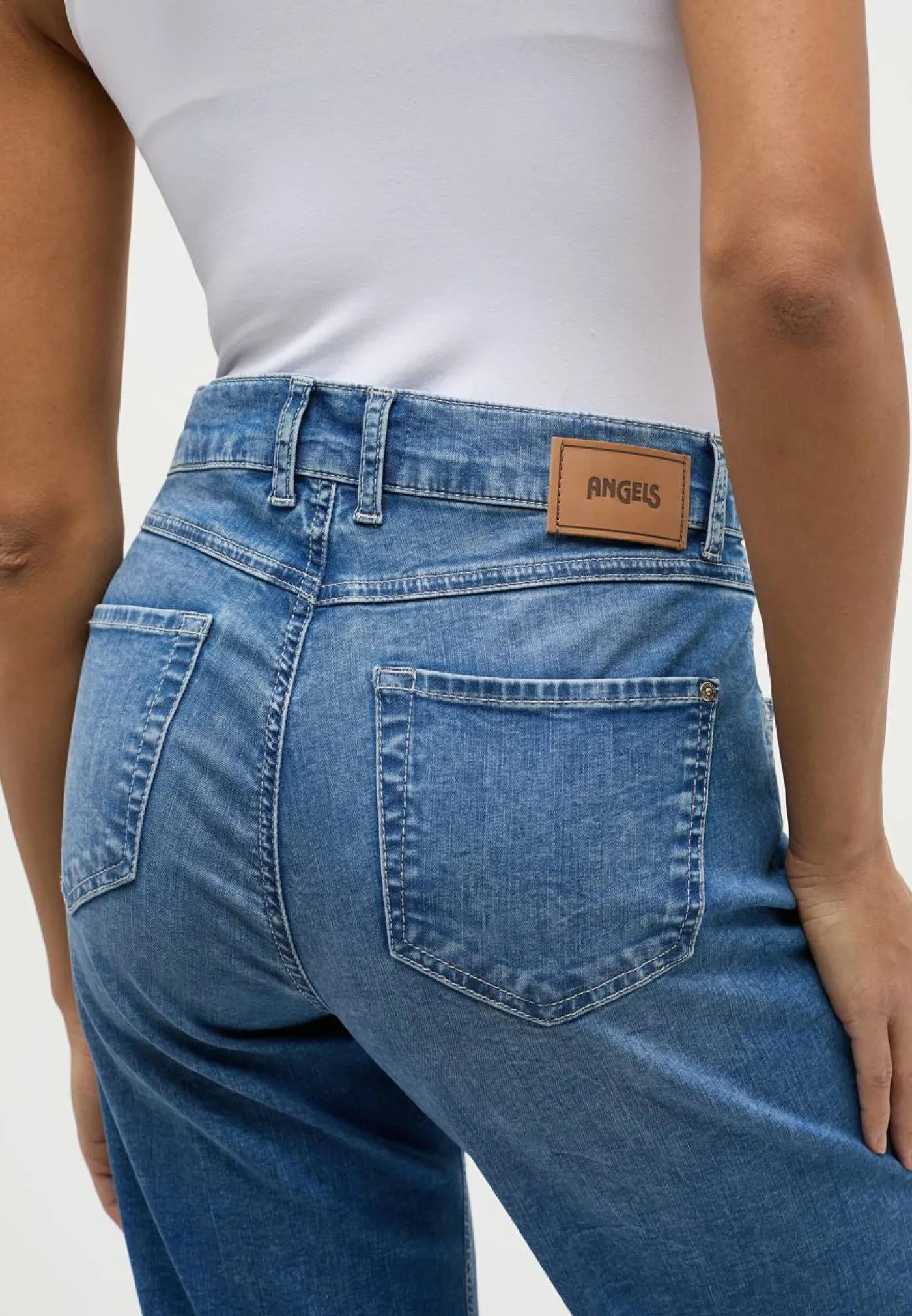 Jeans-Culotte "Linn Fringe"