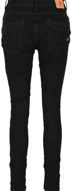 Jeans "Malibu-Zip high stretch twill"