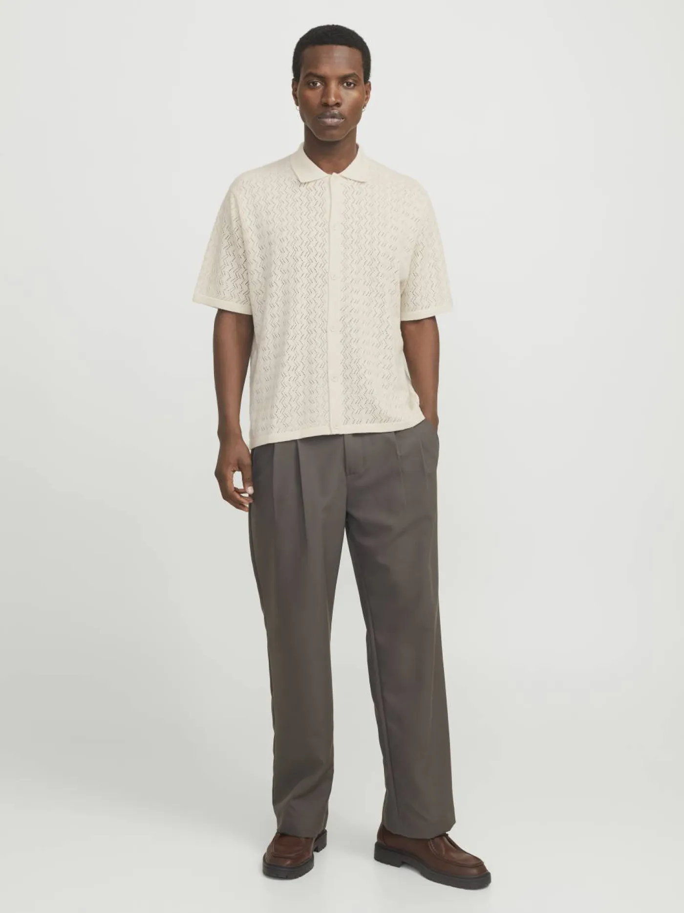 JORTYLER KNIT SS POLO SN