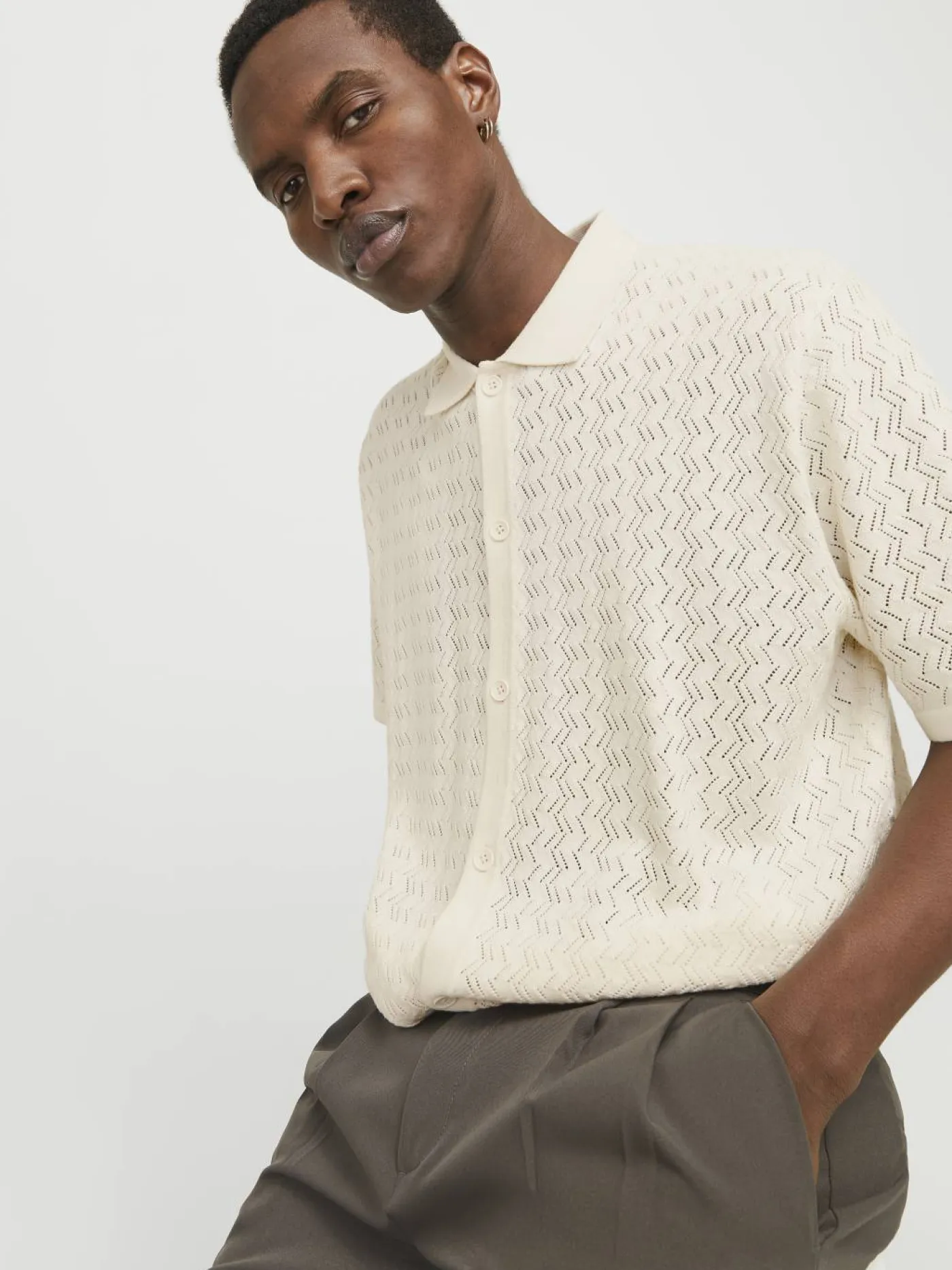 JORTYLER KNIT SS POLO SN