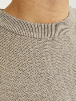 JPRBLAMILANO STITCH KNIT CREW NECK