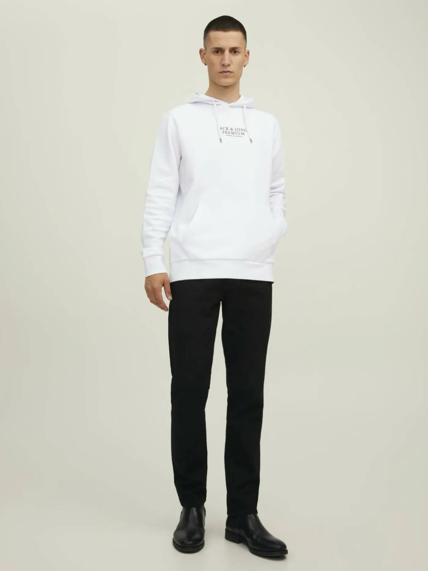 JPRBLUARCHIE SWEAT HOOD NOOS