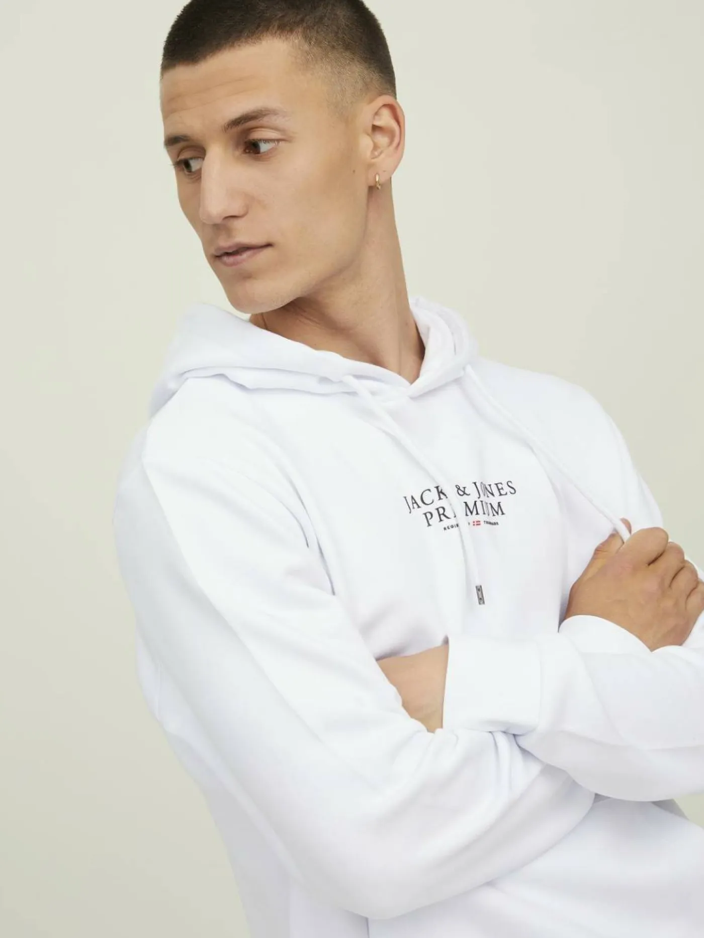 JPRBLUARCHIE SWEAT HOOD NOOS