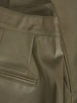 JXSTELLA SLIM HW FAUX LEATHER PANT