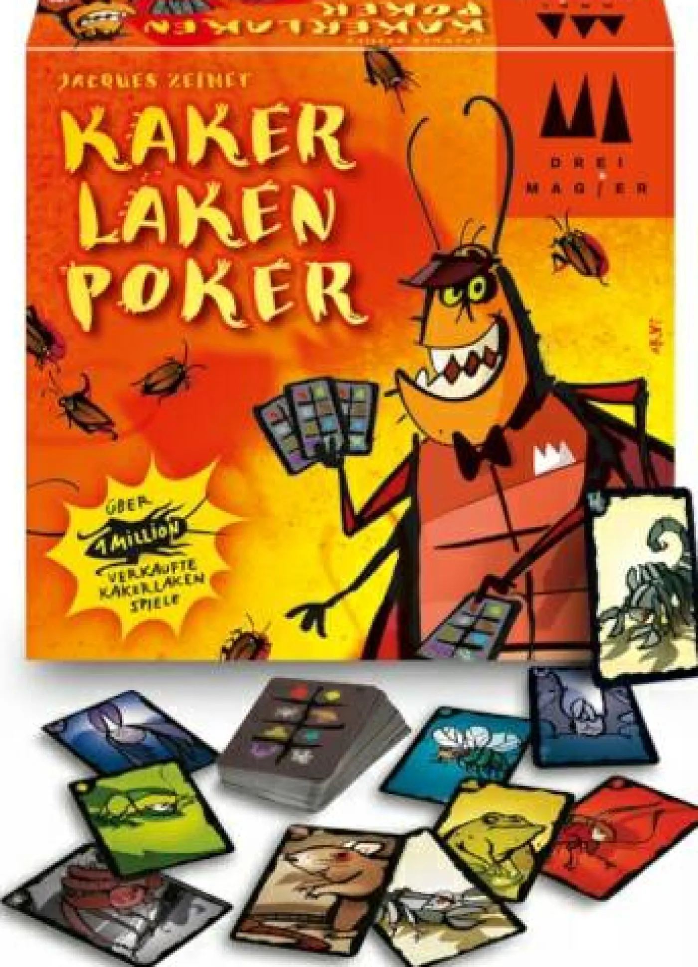 Kartenspiel "Kakerlakenpoker"