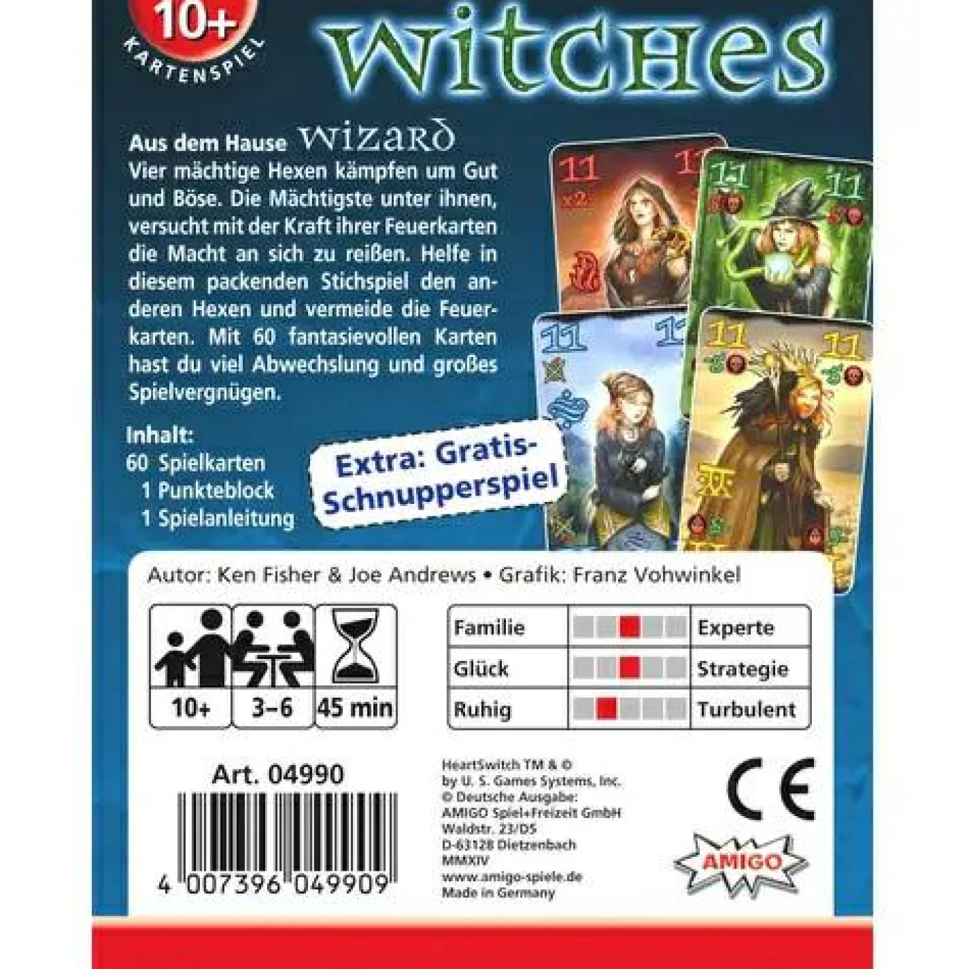 Kartenspiel "Witches"