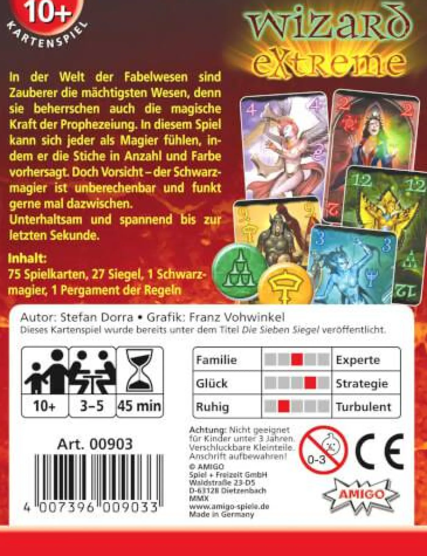 Kartenspiel "Wizard Extreme"