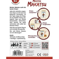 Kartenspiel "Meister Makatsu"