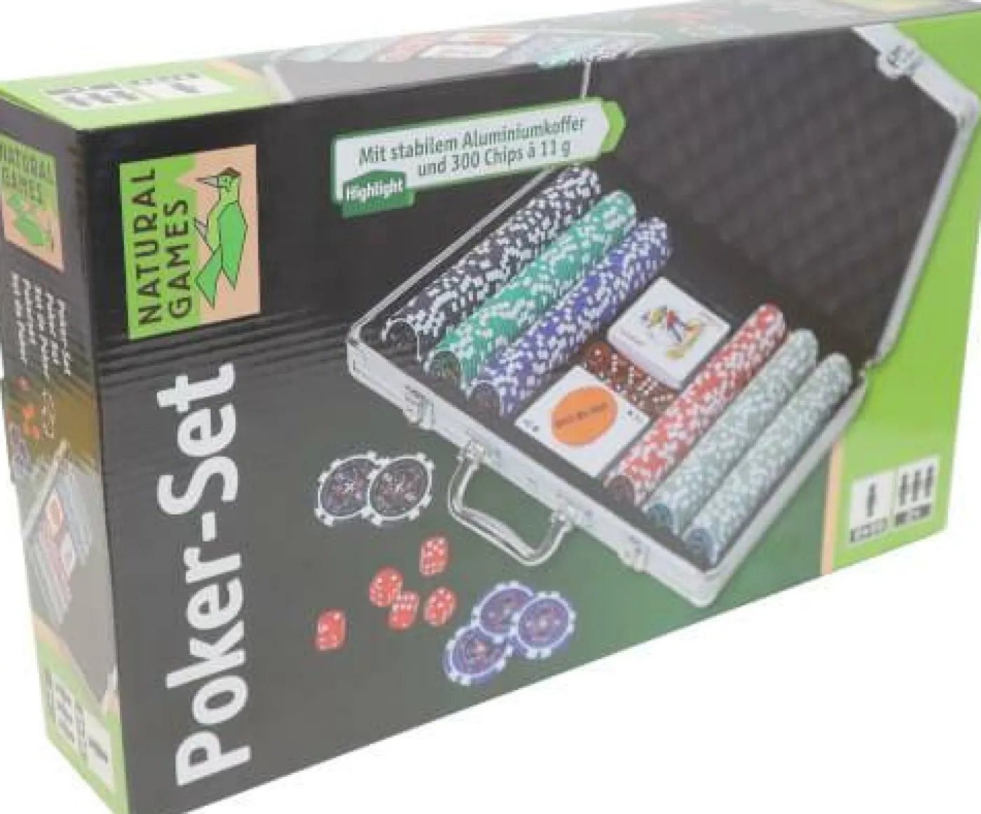Kartenspiel "Poker-Set im Aluminiumkoffer"