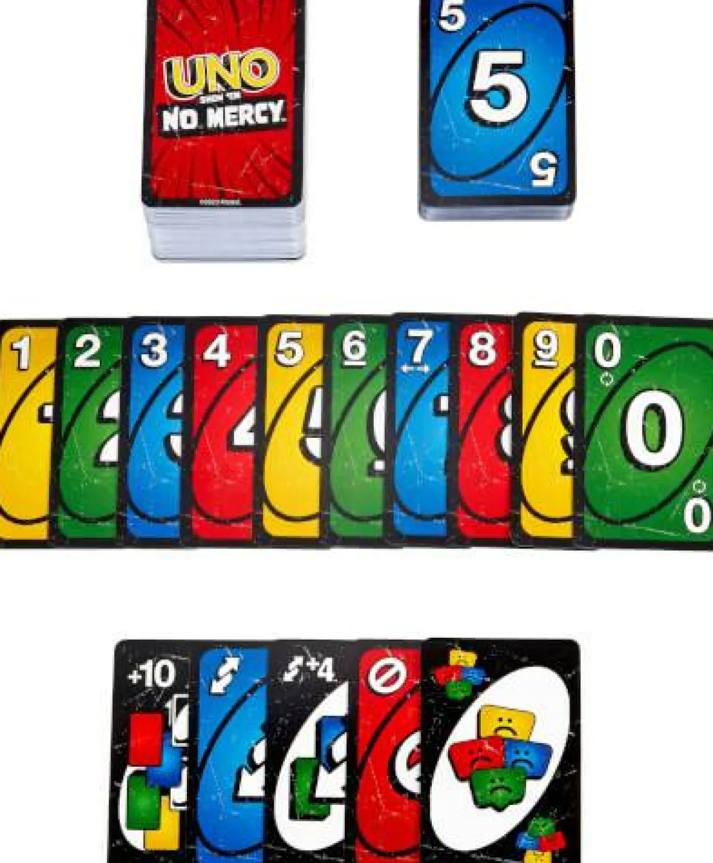 Kartenspiel "UNO No Mercy"