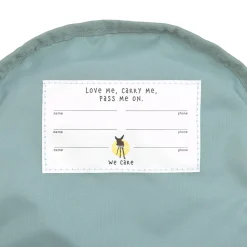 Kindergartenrucksack "Tiny Outdoor" Wolken, Khaki
