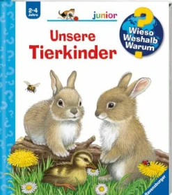 Kinder-Sachbuch "Wieso? Weshalb? Warum? - Unsere Tierkinder"