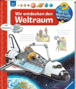Kinder-Sachbuch "Wieso? Weshalb? Warum? - Wir entdecken den Weltraum"