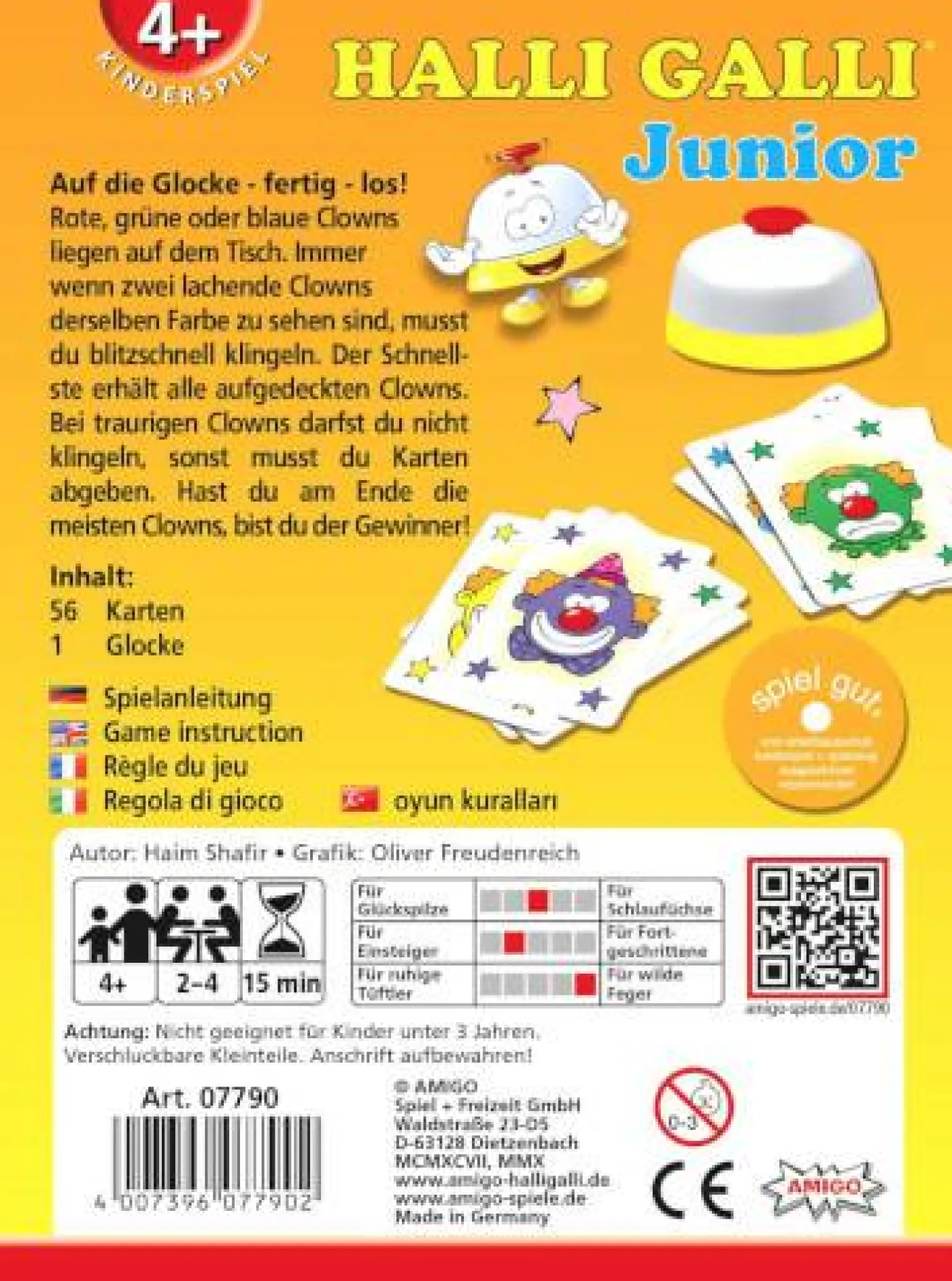 Kinderspiel "Halli Galli Junior"