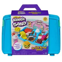 Kinetischer Sand "Burger und Eis Bar"