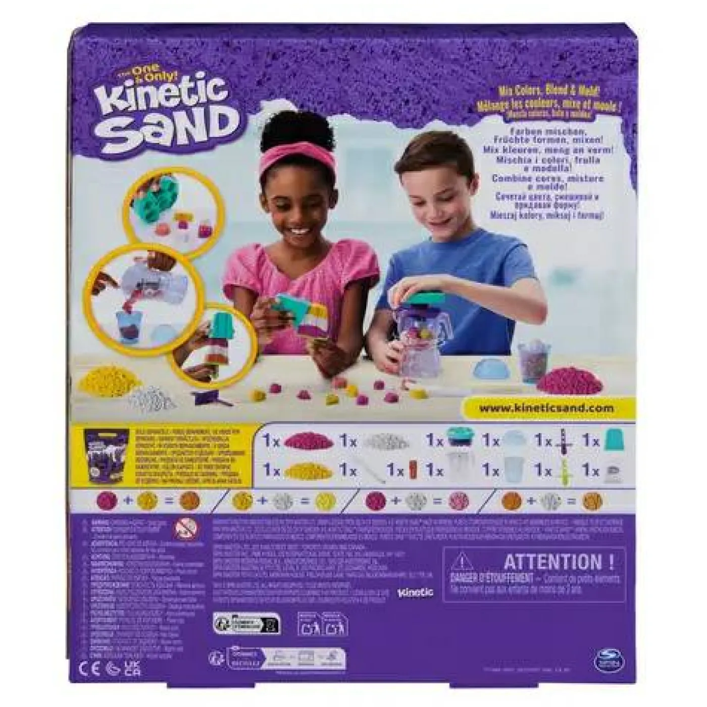 Kinetischer Sand "Smoothie Mixer"