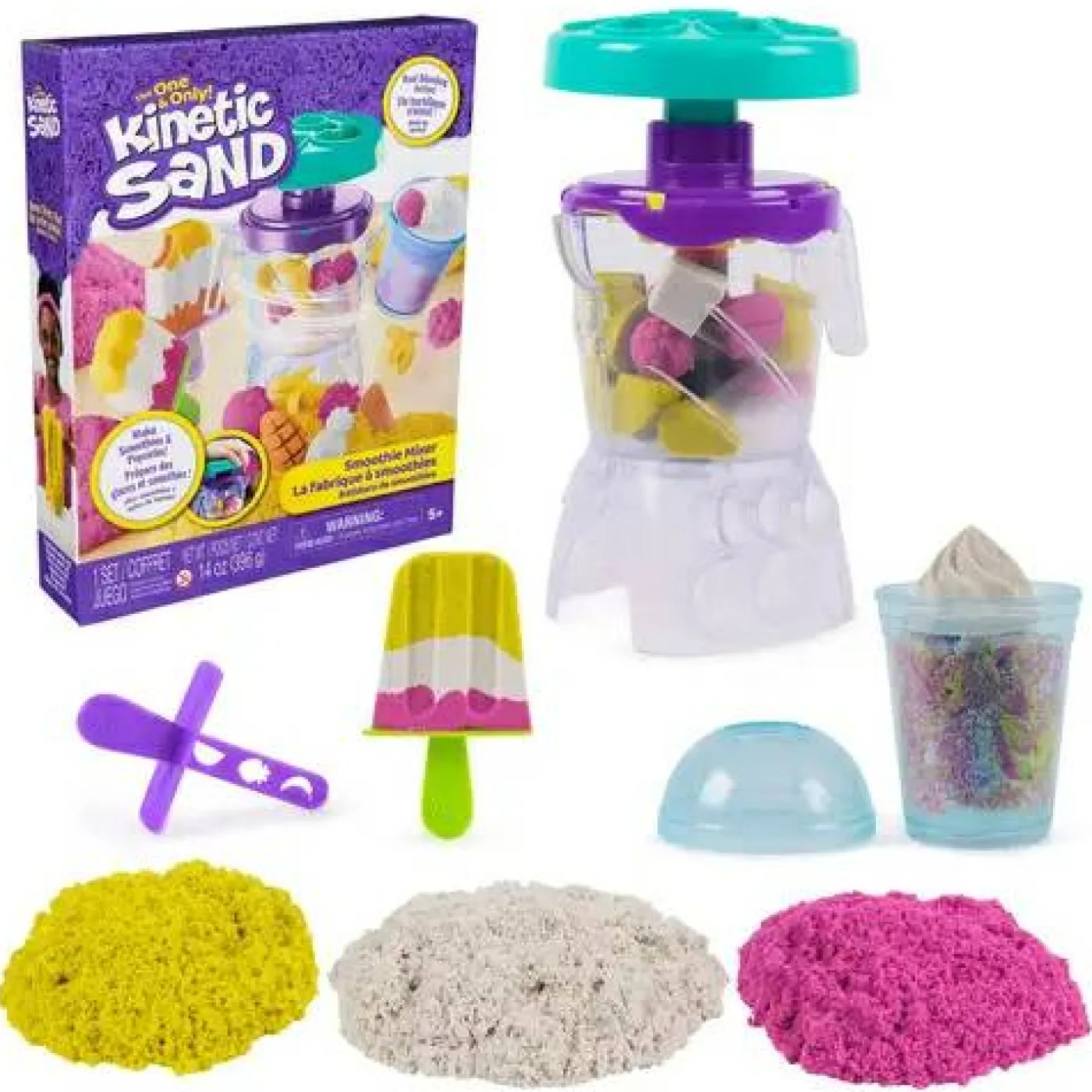 Kinetischer Sand "Smoothie Mixer"