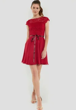 Kleid Spitze Chiffon