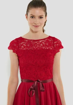Kleid Spitze Chiffon