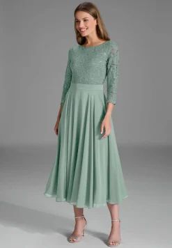 Kleid Spitze Chiffon
