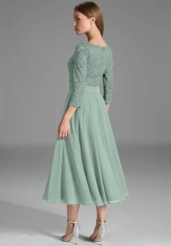 Kleid Spitze Chiffon