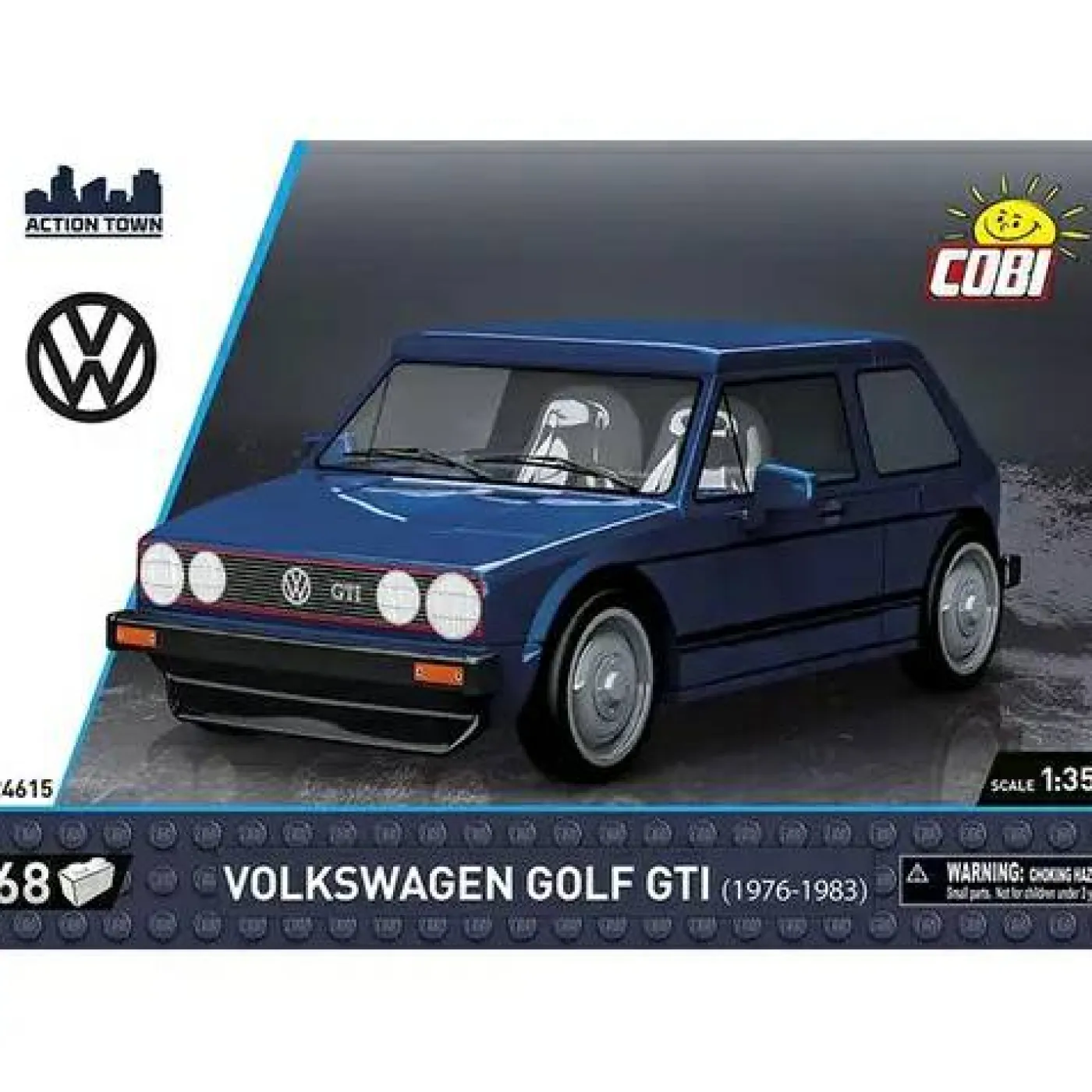 Klemmbaustein-Set "Golf GTI (1976-1983)"