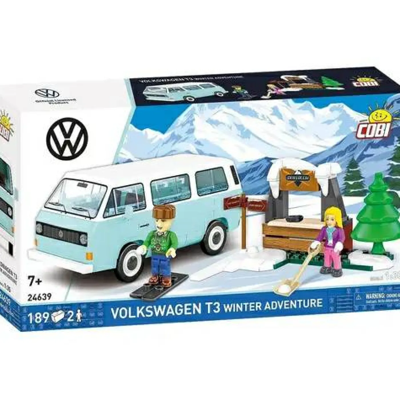 Klemmbaustein-Set "Winter Adventure - VW T3"