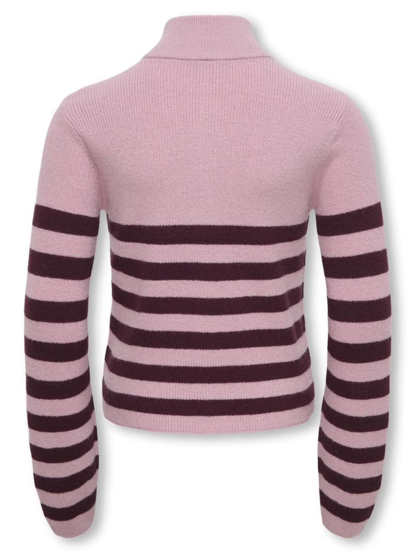 KOGFRANCA HALF ZIP L/S STRIPE KNT N