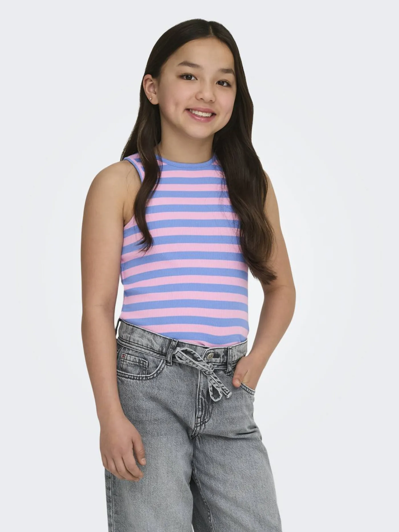 KOGKENYA RIB STRIPE TANK TOP JRS
