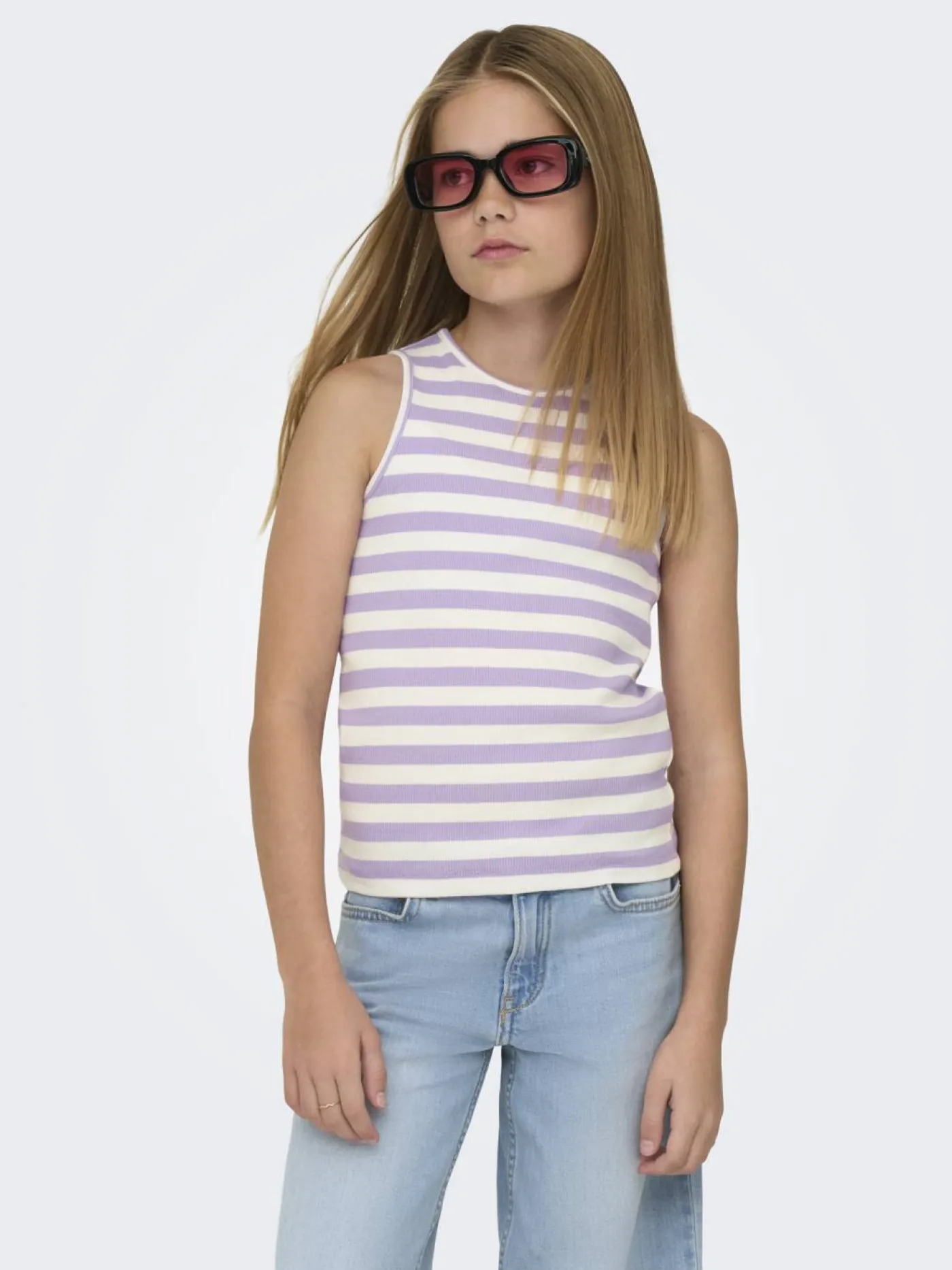 KOGKENYA RIB STRIPE TANK TOP JRS