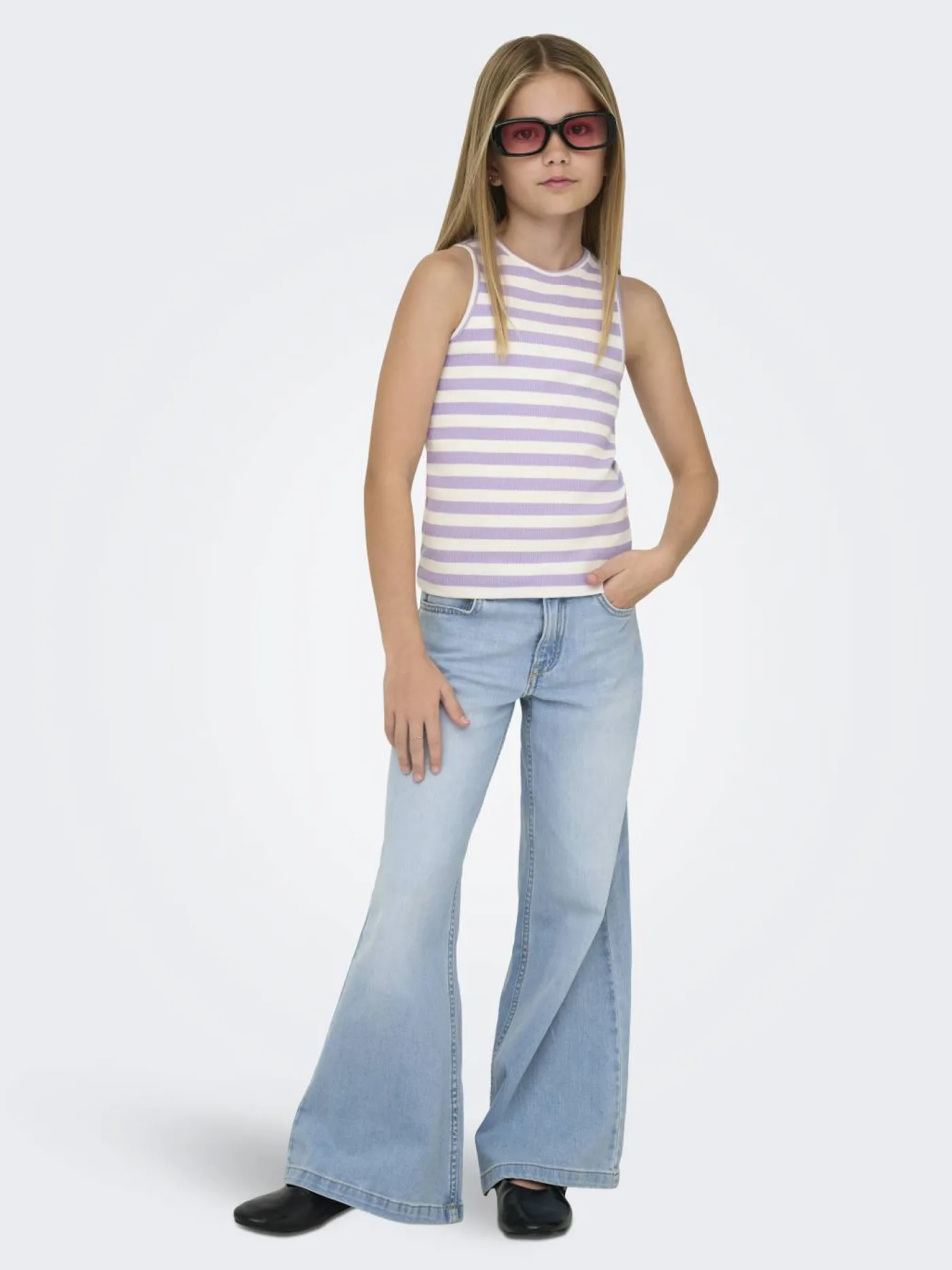 KOGKENYA RIB STRIPE TANK TOP JRS