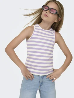 KOGKENYA RIB STRIPE TANK TOP JRS