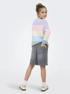KOGSANDY L/S STRIPE PULLOVER KNT NO