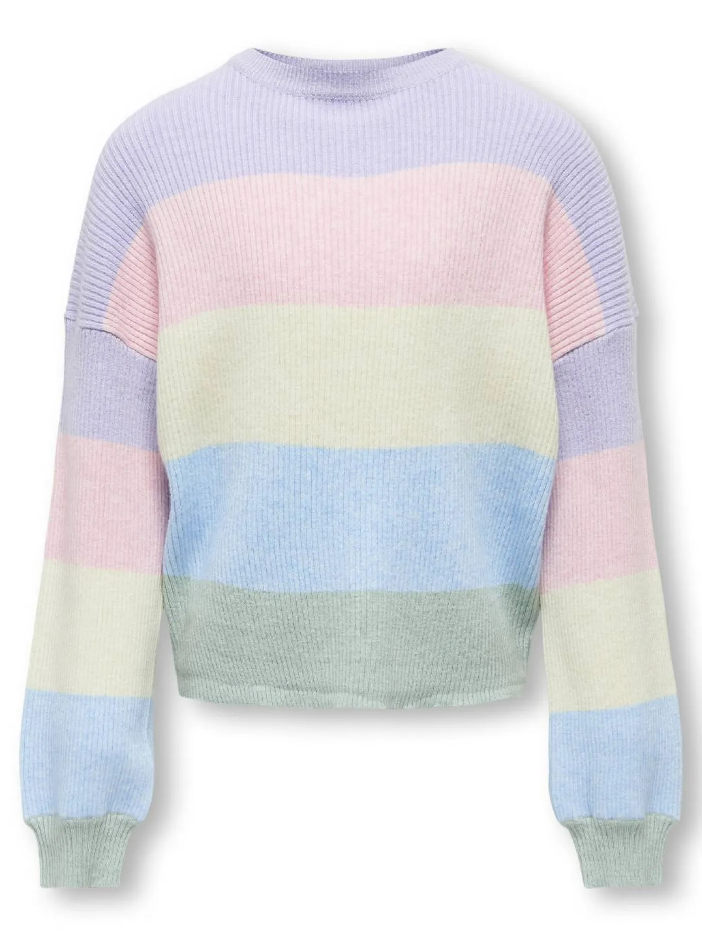 KOGSANDY L/S STRIPE PULLOVER KNT NO