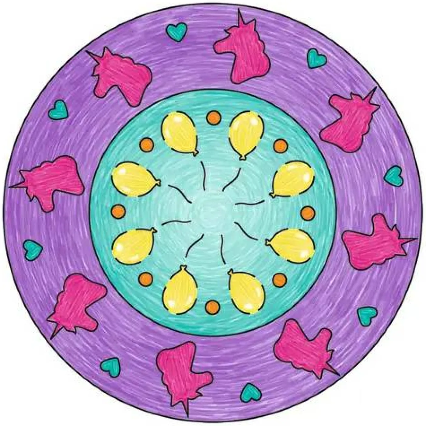 Kreativ-Set "Mandala Designer - Mini Unicorn"