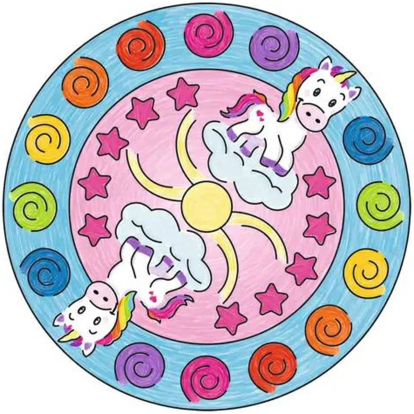 Kreativ-Set "Mandala Designer - Mini Unicorn"
