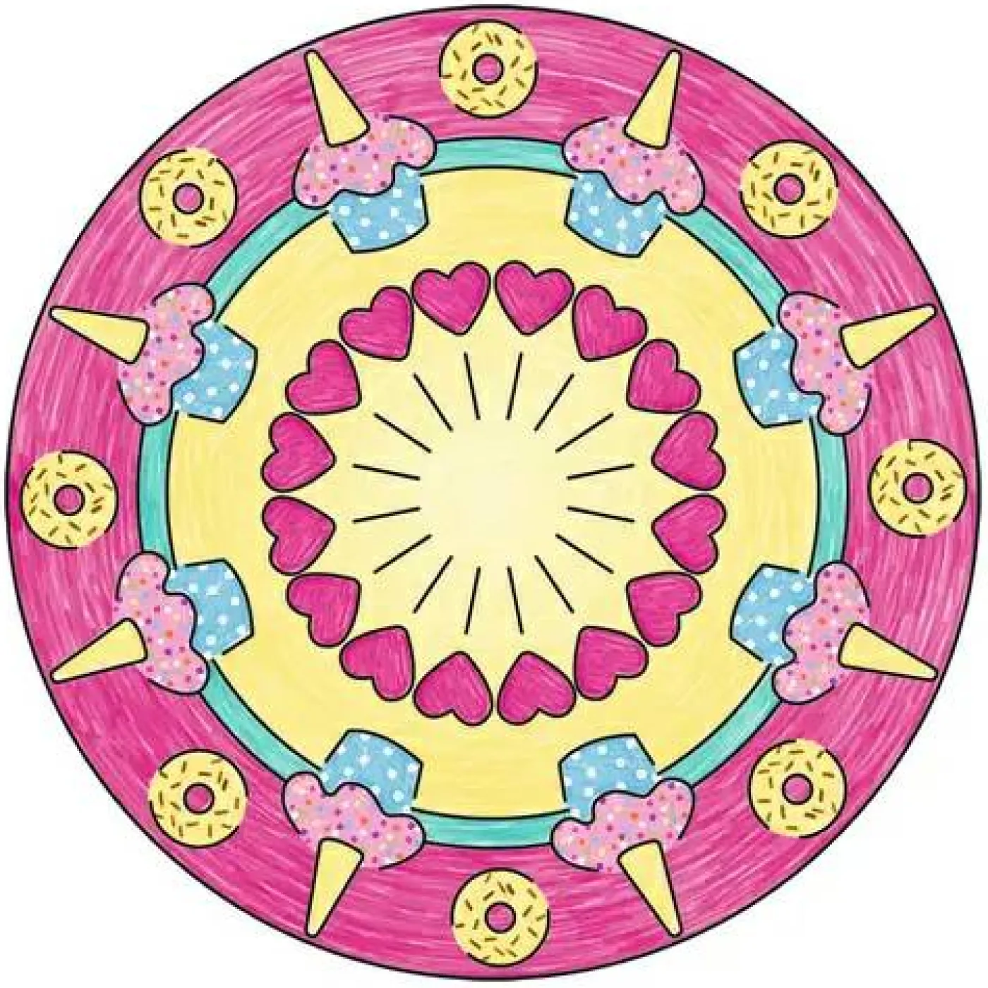 Kreativ-Set "Mandala Designer - Mini Unicorn"
