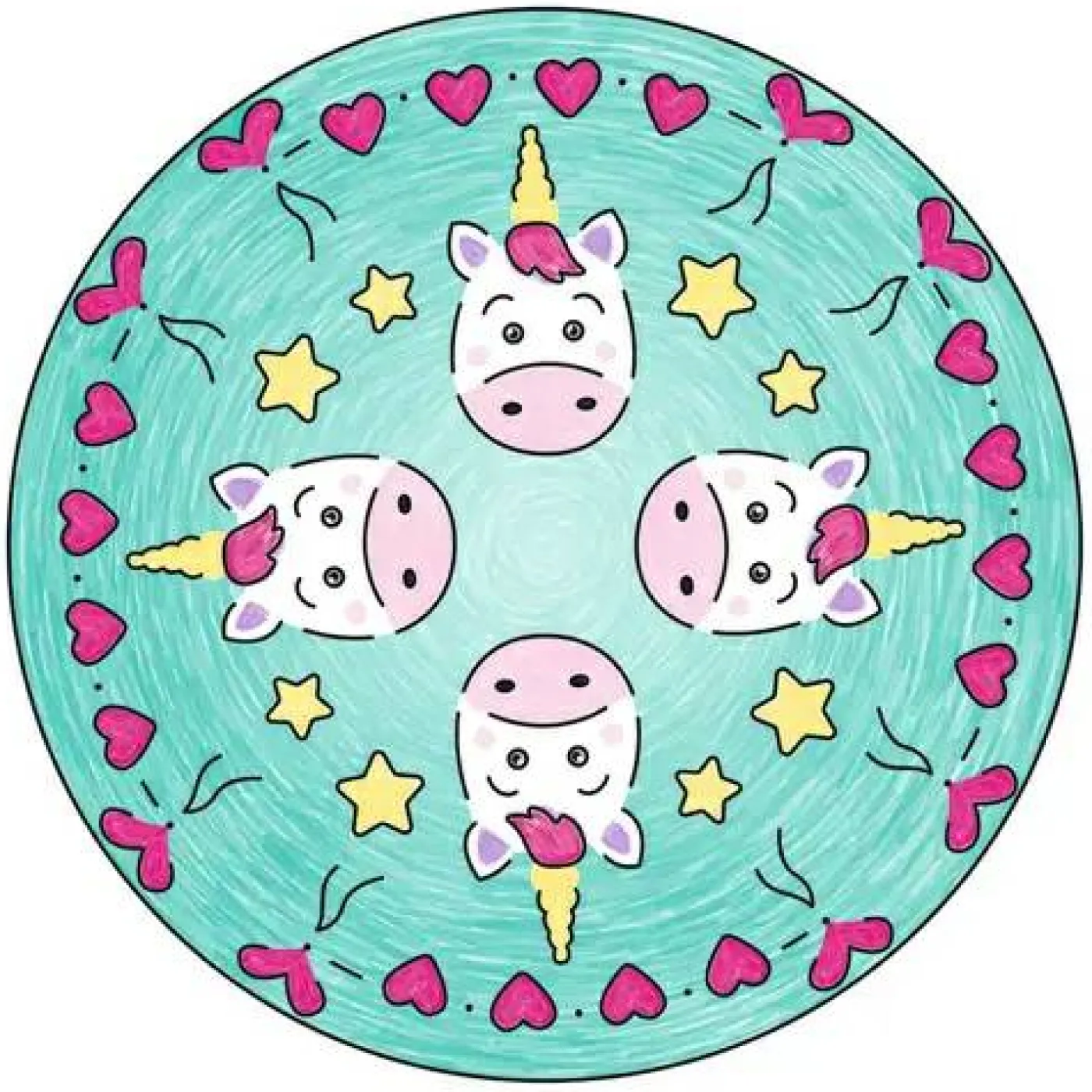 Kreativ-Set "Mandala Designer - Mini Unicorn"
