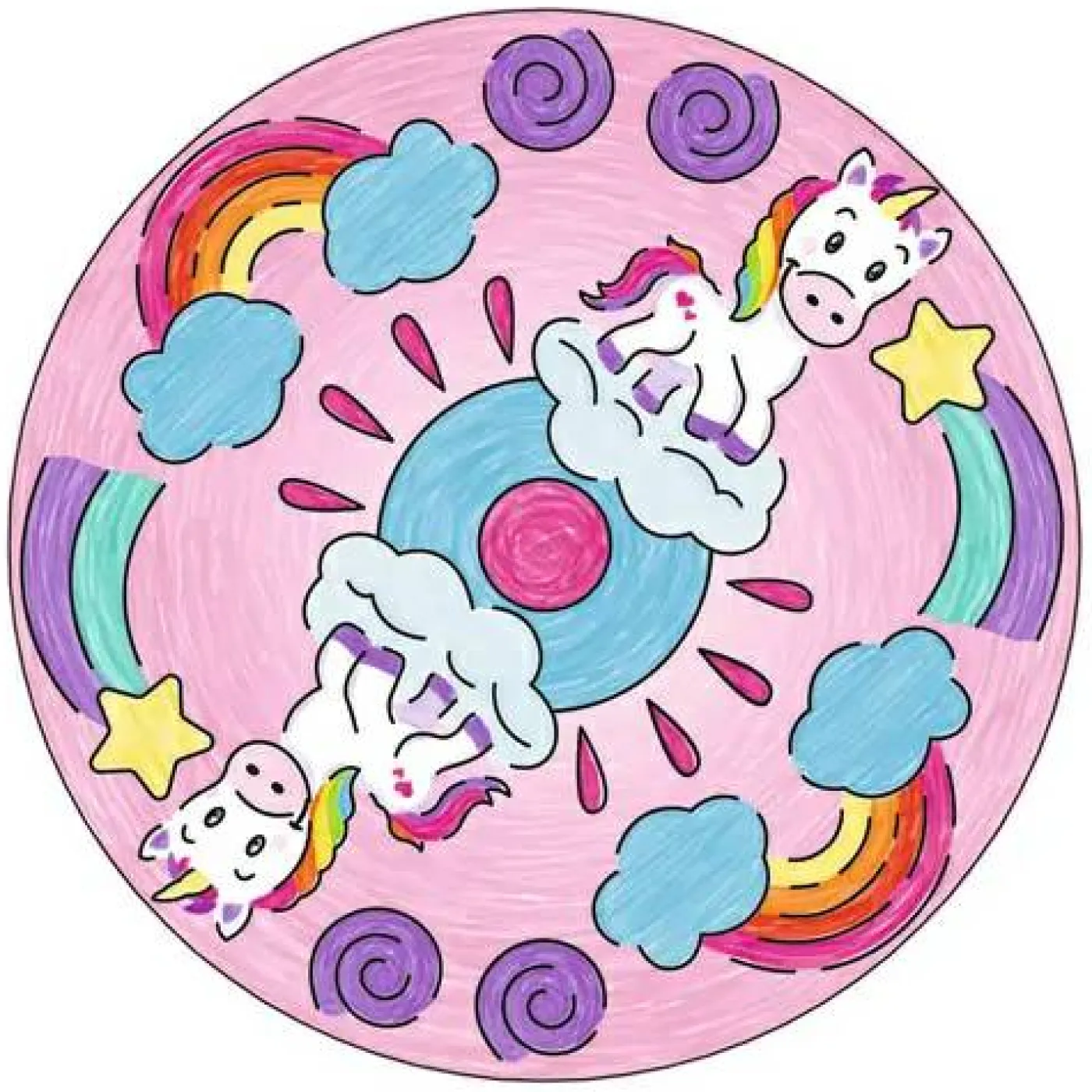 Kreativ-Set "Mandala Designer - Mini Unicorn"
