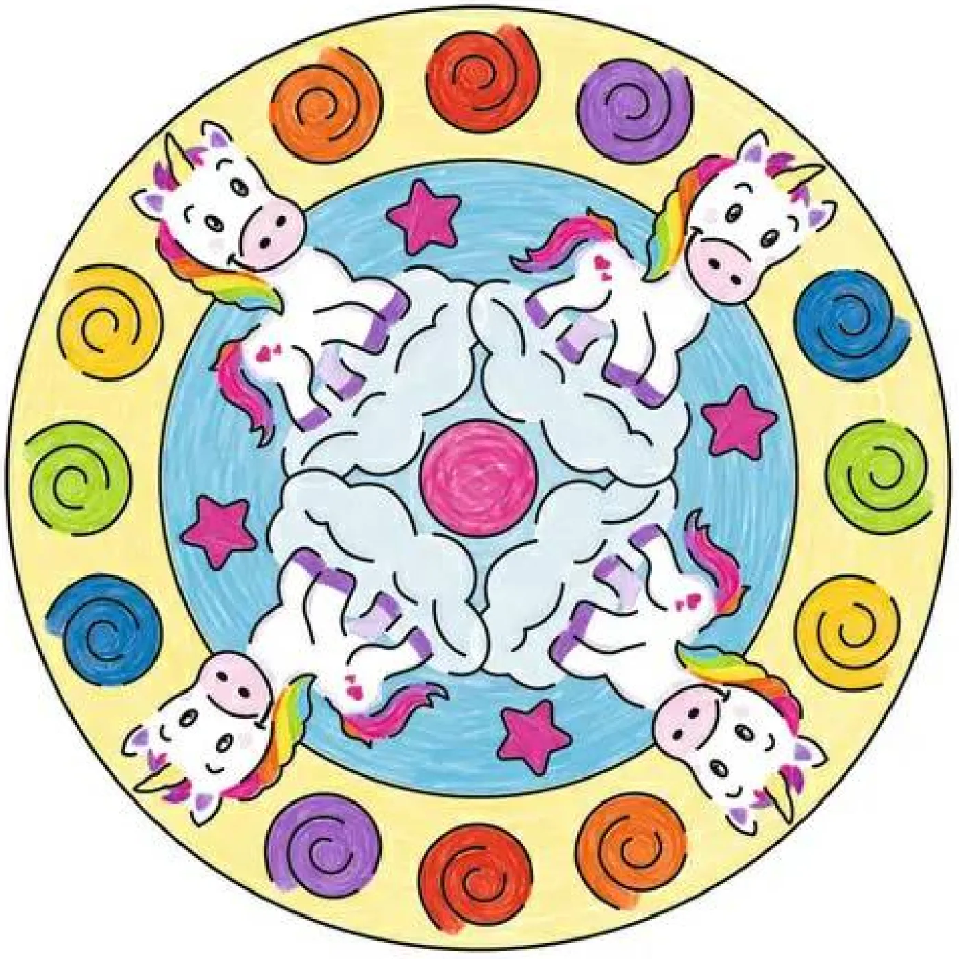 Kreativ-Set "Mandala Designer - Mini Unicorn"