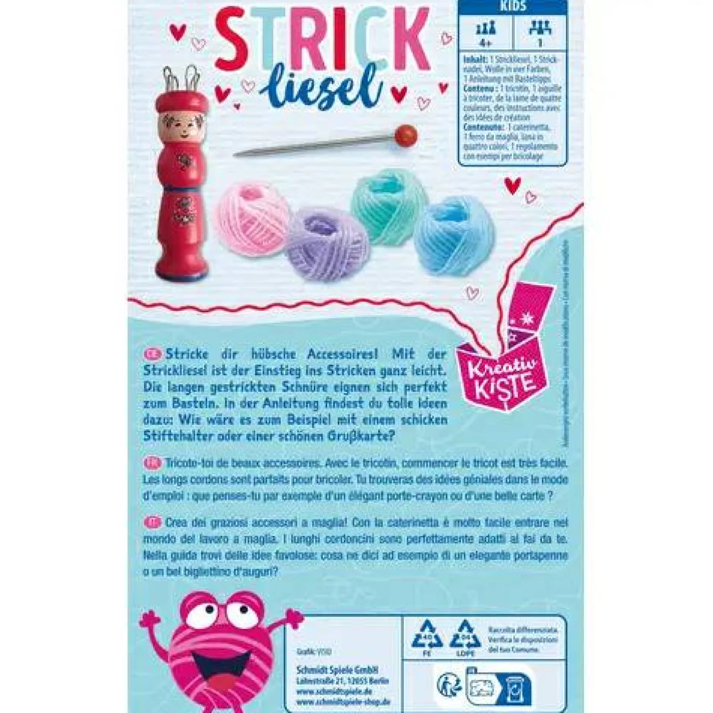 Kreativ-Set "Strickliesel"