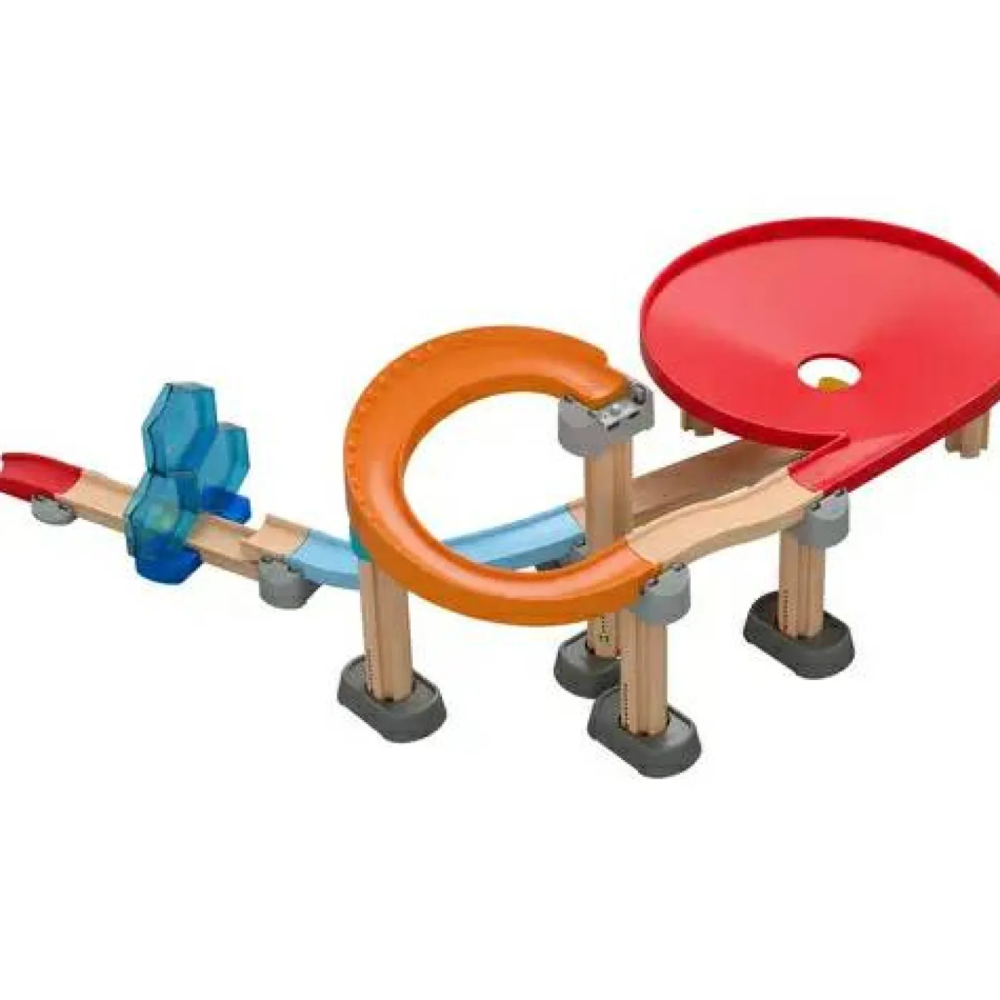 Kugelbahn-Baukasten "Kullerbü"