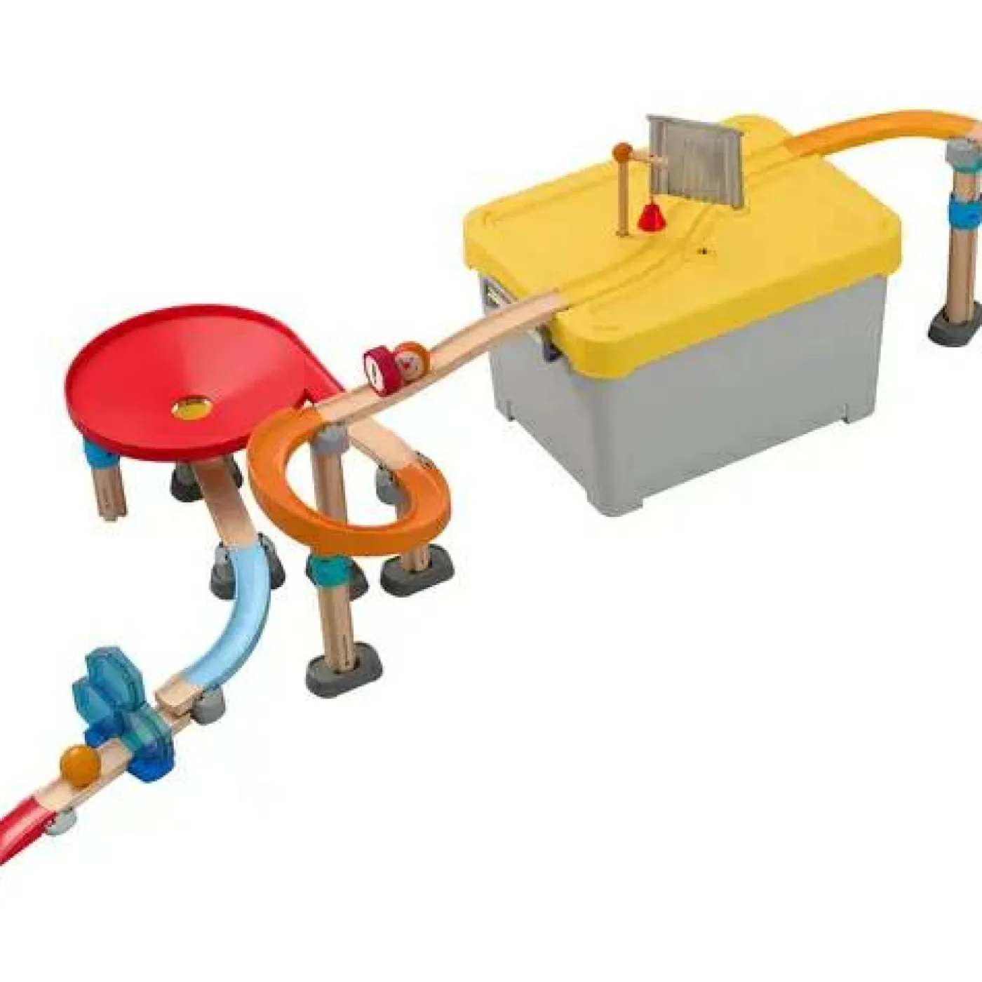 Kugelbahn-Baukasten "Kullerbü"