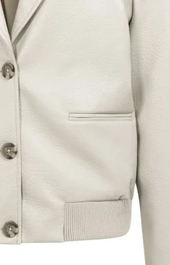 Kunstlederjacke